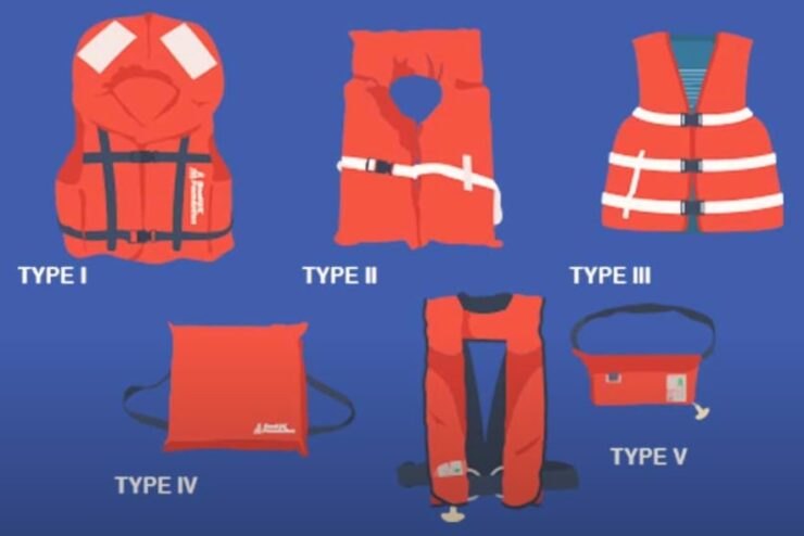 Illustration of Life Jacket for Kayaking